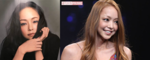 安室奈美恵の茶髪と黒髪